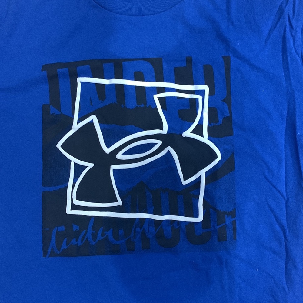 Under armor men’s small blue tee shirt - Picture 2 of 4